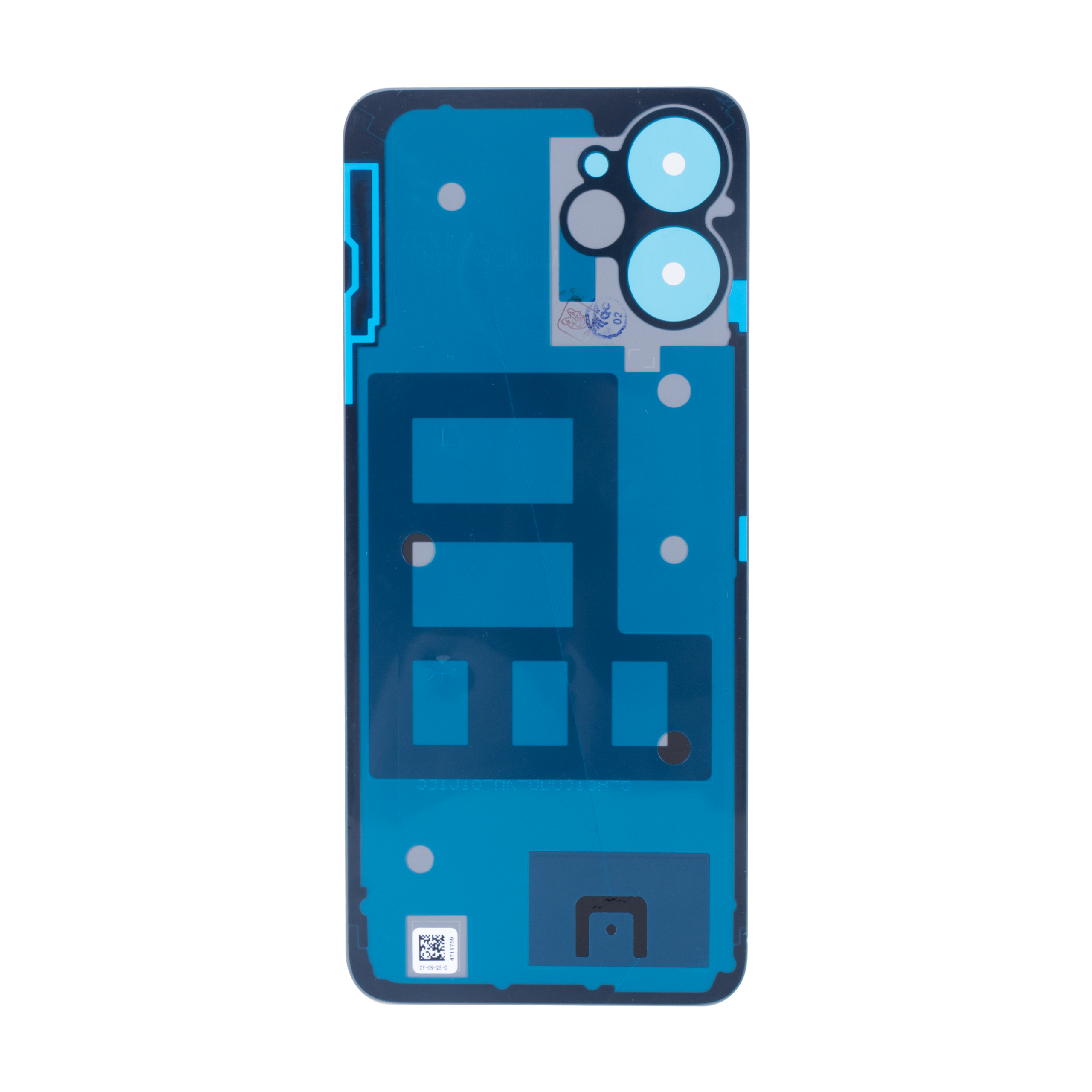 Realme 10s 5G Akkudeckel ohne Linse Blue OEM – Bild 2