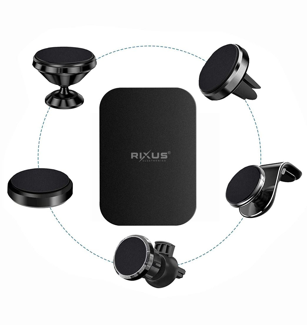 Rixus RXHM25 Phone Magnetic Sheet 4 Sets Black – Bild 2