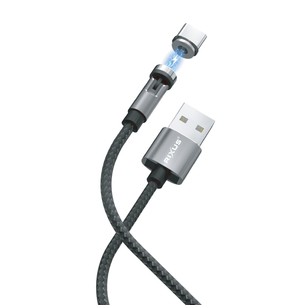 Rixus RXU48 Magnetic Kabel 3 in 1 Black – Bild 3