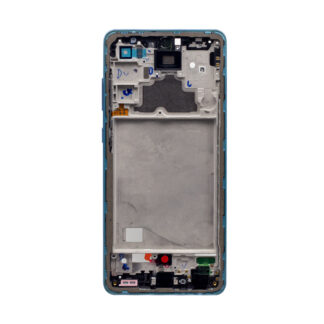 Samsung Galaxy A72 A725F Middle Rahmen Blue OEM