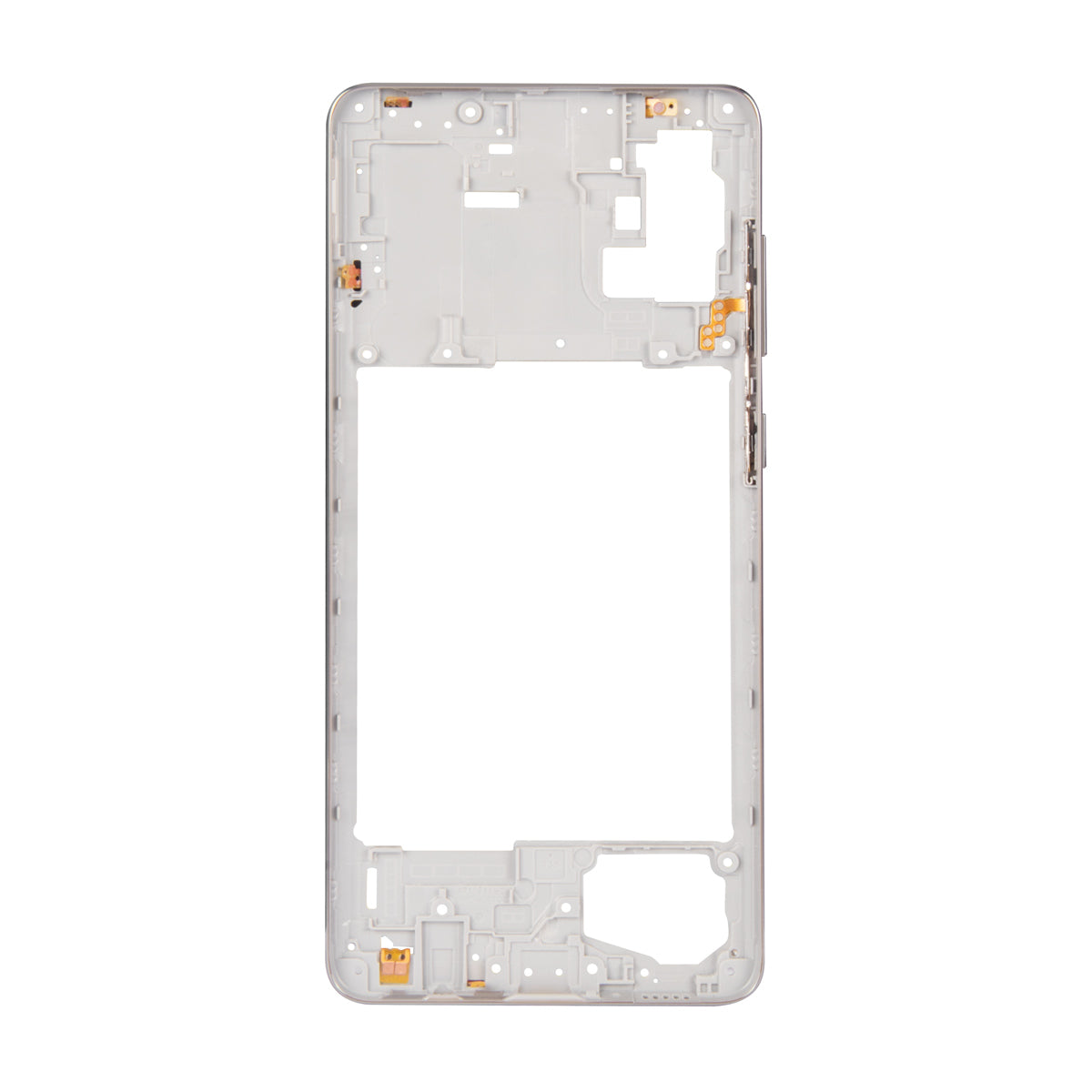 Samsung Galaxy A71 A715F Middle Rahmen Prism Crush Silver Original