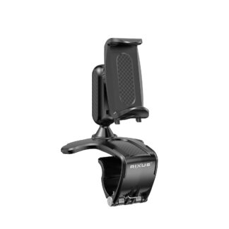 Rixus RXHW62 Dashboard Navigation Phone Halterung für Auto Vehicles Black