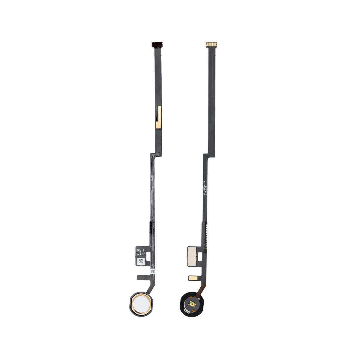 Für Apple iPad 7 (2019), iPad 8 (2020), iPad 9 (2021) Home-Taste Flex Gold OEM – Bild 5