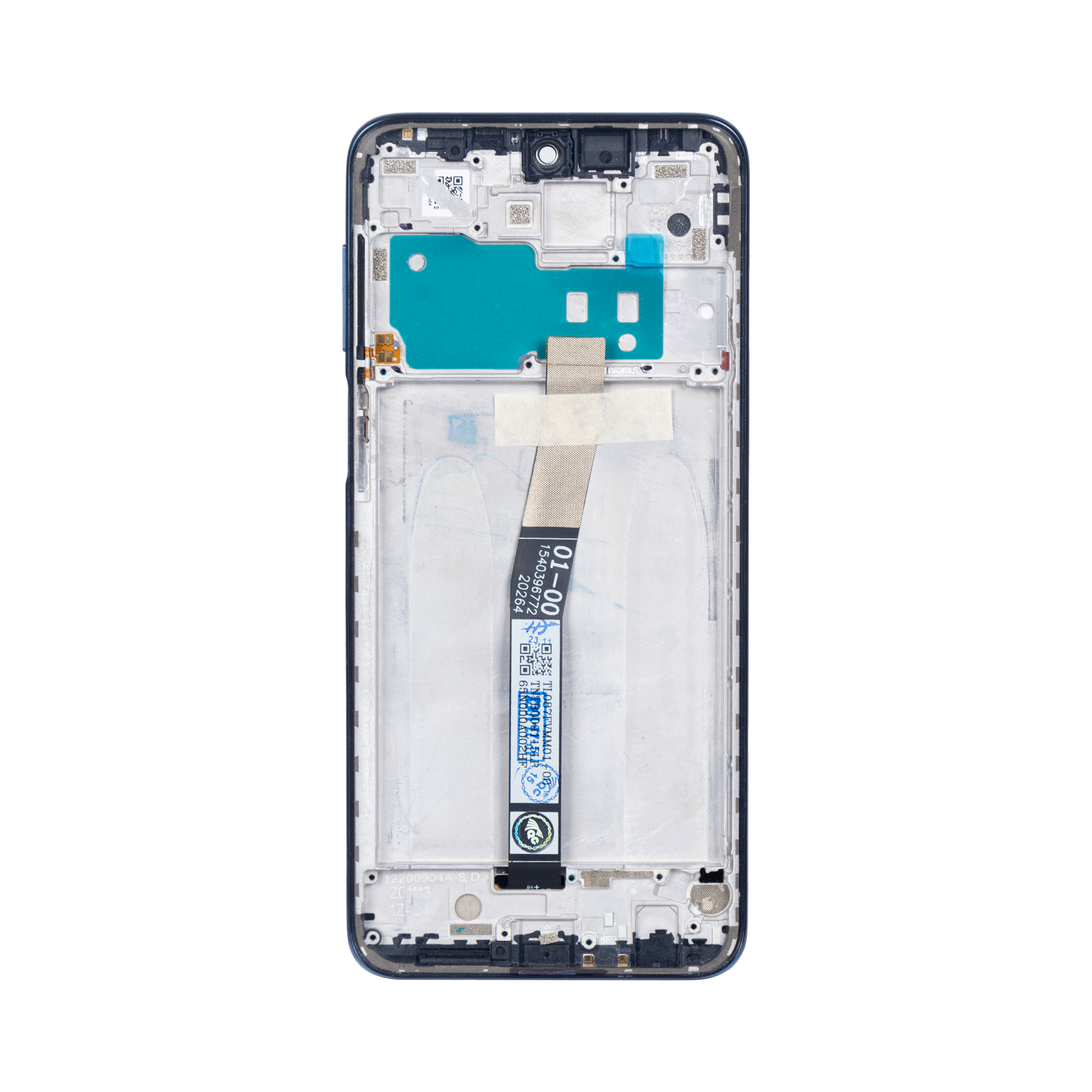 OEM Display für Xiaomi Redmi Note 10 Lite mit Rahmen Schwarz – Bild 3