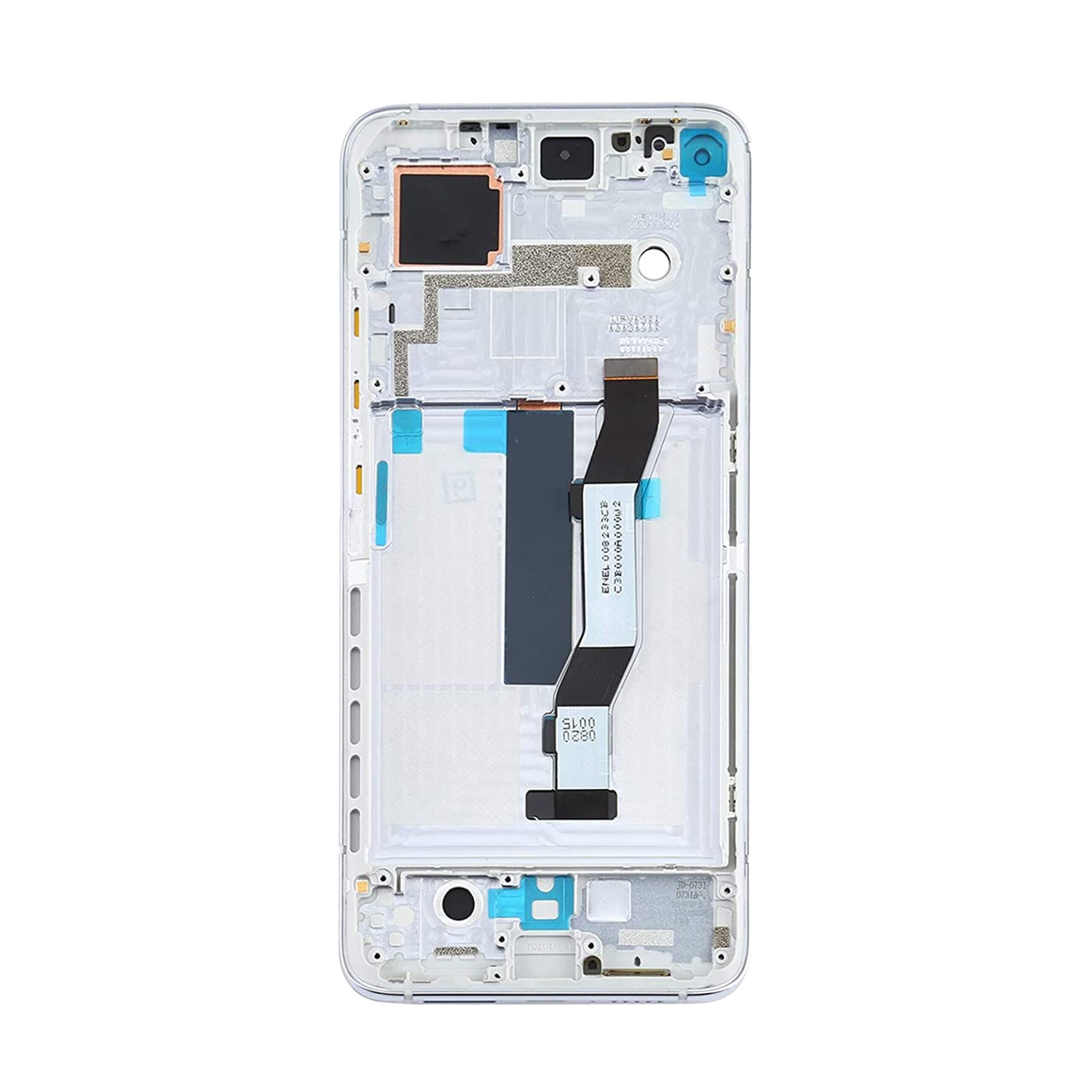 Original OEM Display für Xiaomi Mi 10T 5G, Mi 10T Pro 5G mit Rahmen Silver – Bild 2