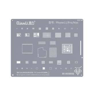 QIANLI Bumblebee Stencil QS06 für Apple iPhone 11, 11 Pro
