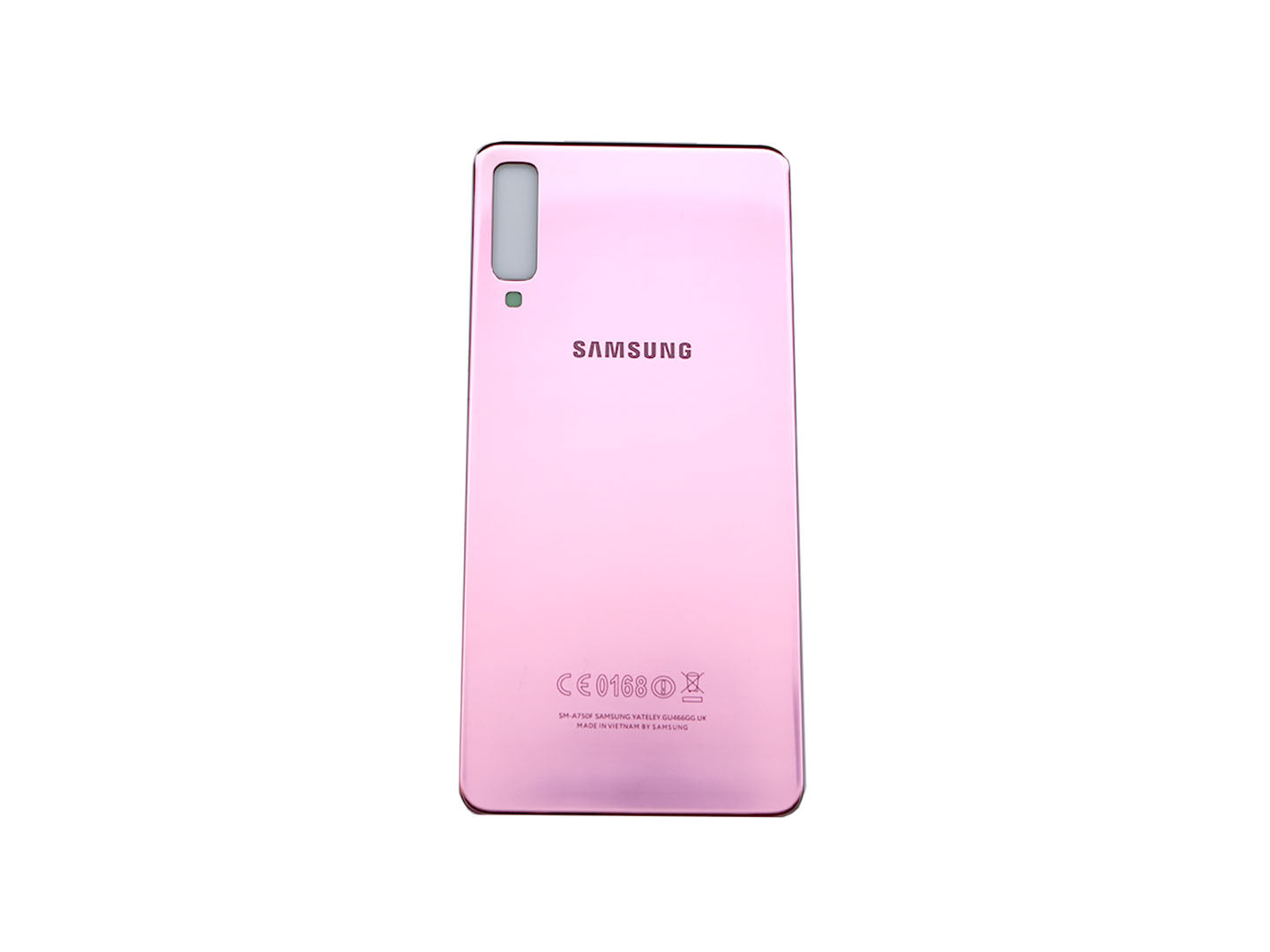 Samsung Galaxy A7 A750F (2018) Back ohne Linse Abdeckung Pink OEM