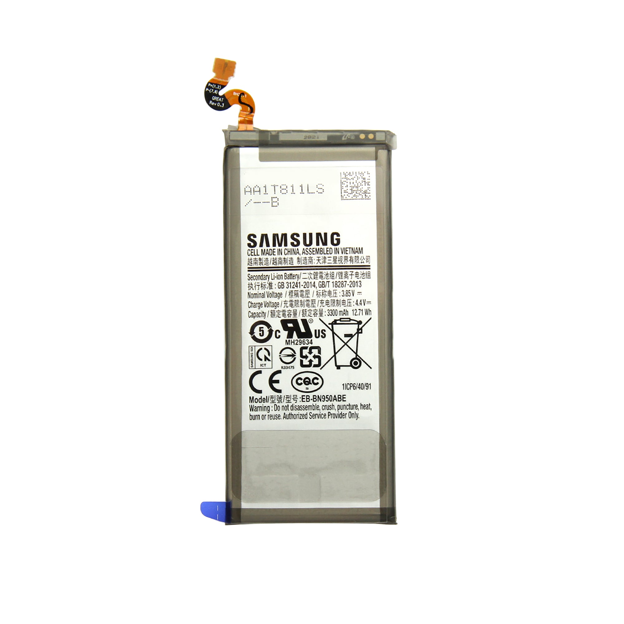 Samsung Galaxy Note 8 N950F Akku EB-BN950ABE Original