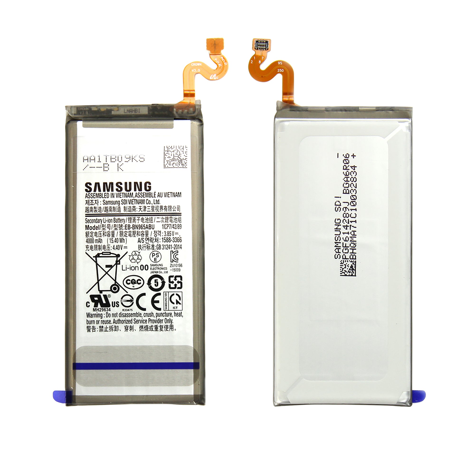 Samsung Galaxy Note 9 N960F Akku EB-BN965ABU Original – Bild 3
