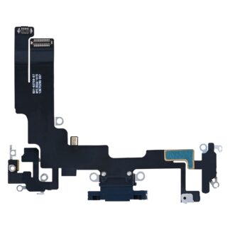 Für Apple iPhone 14 Ladeflex Platine Midnight Original ausgebaut