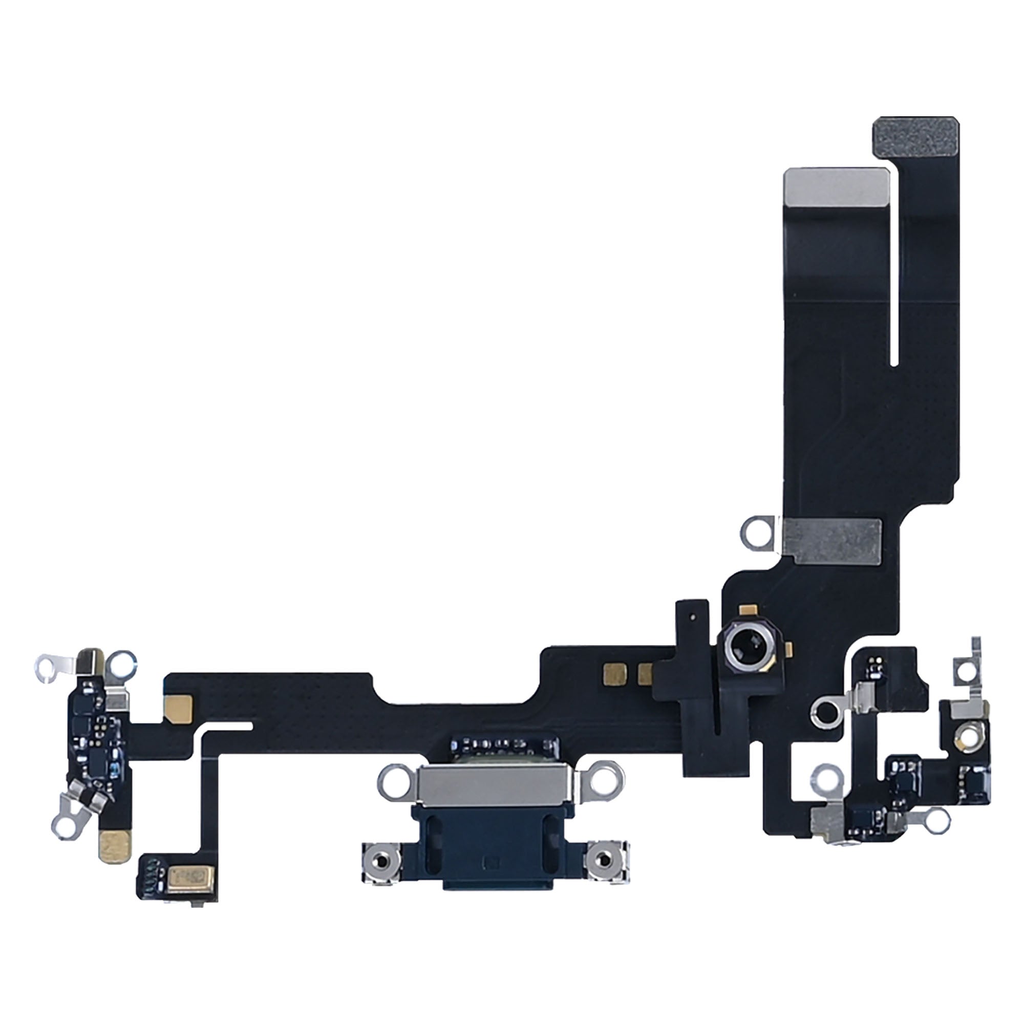 Für Apple iPhone 14 Ladeflex Platine Midnight Original ausgebaut – Bild 2