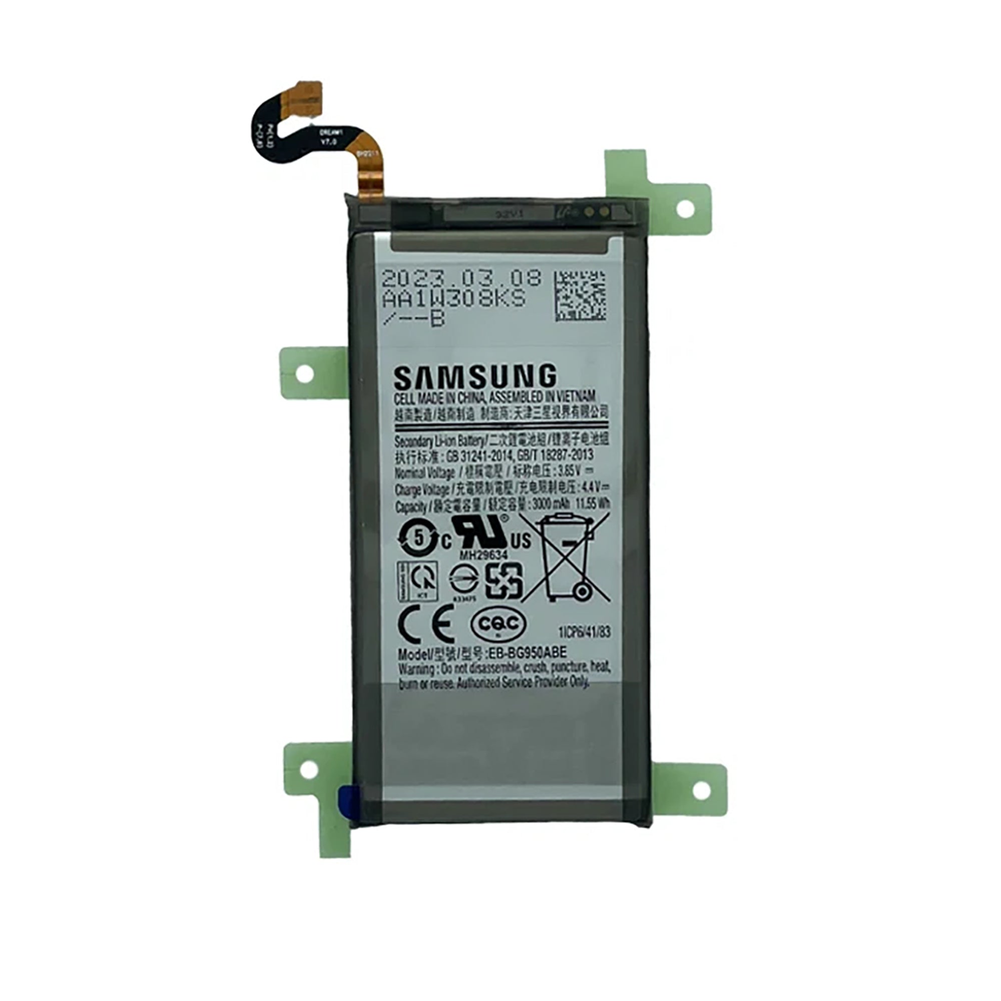 Samsung Galaxy S8 G950F Akku EB-BG950ABE Original