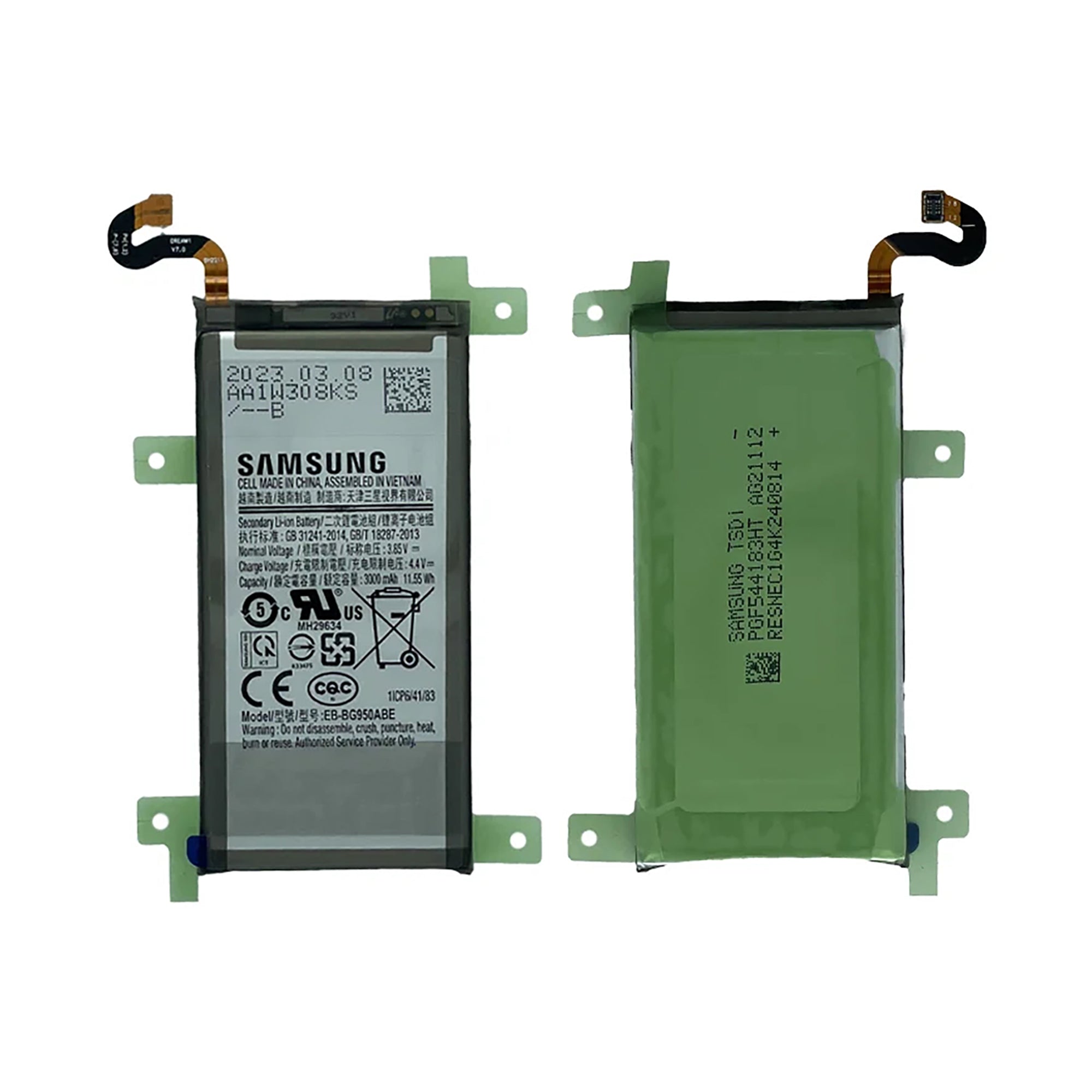 Samsung Galaxy S8 G950F Akku EB-BG950ABE Original – Bild 3