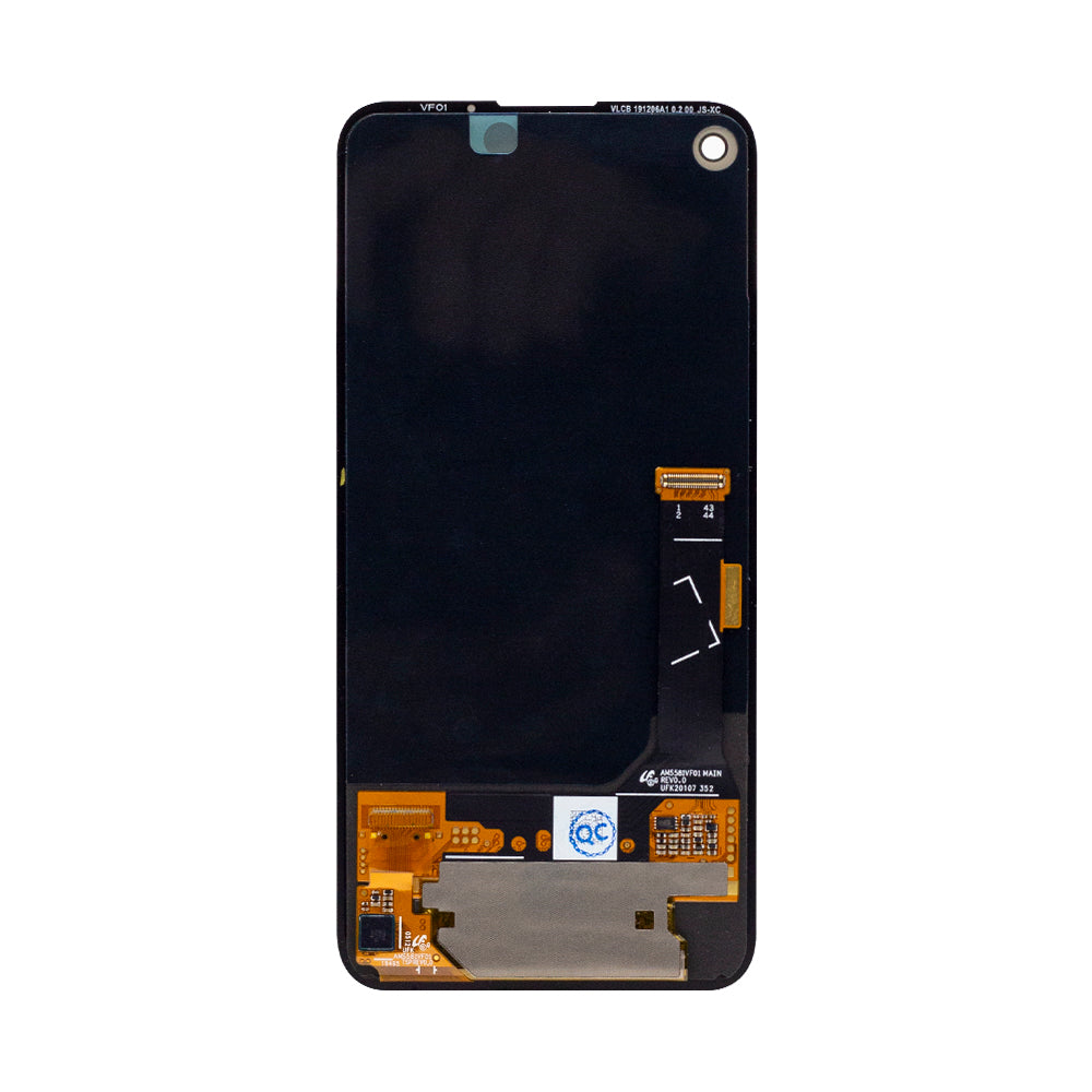 Google Pixel 4a 4G Display und Touchscreen-Digitizer ohne Rahmen Black Service Pack – Bild 2