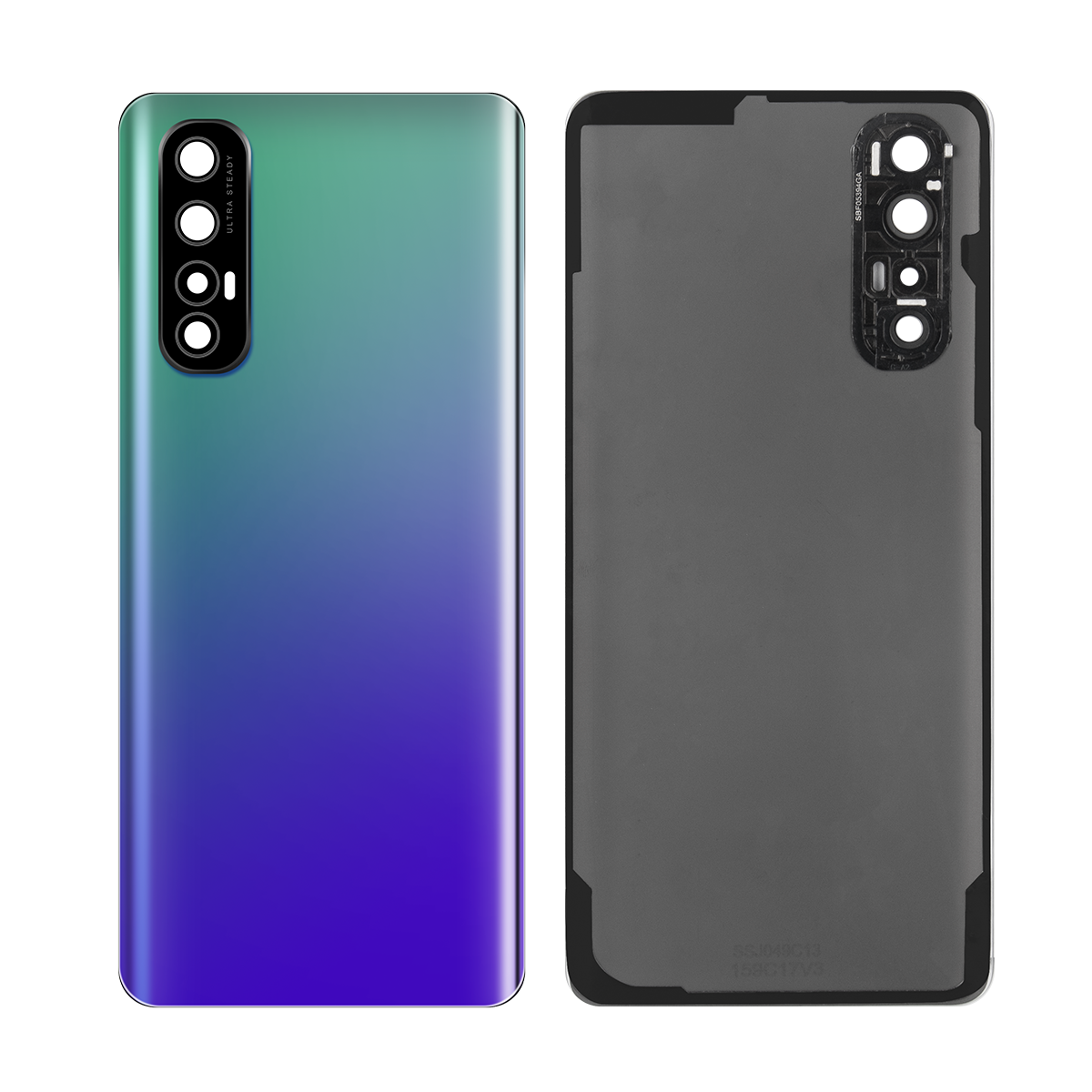 OEM Backcover für Oppo Reno 3 Pro mit Kameraglas Farbe wählbar – Bild 7