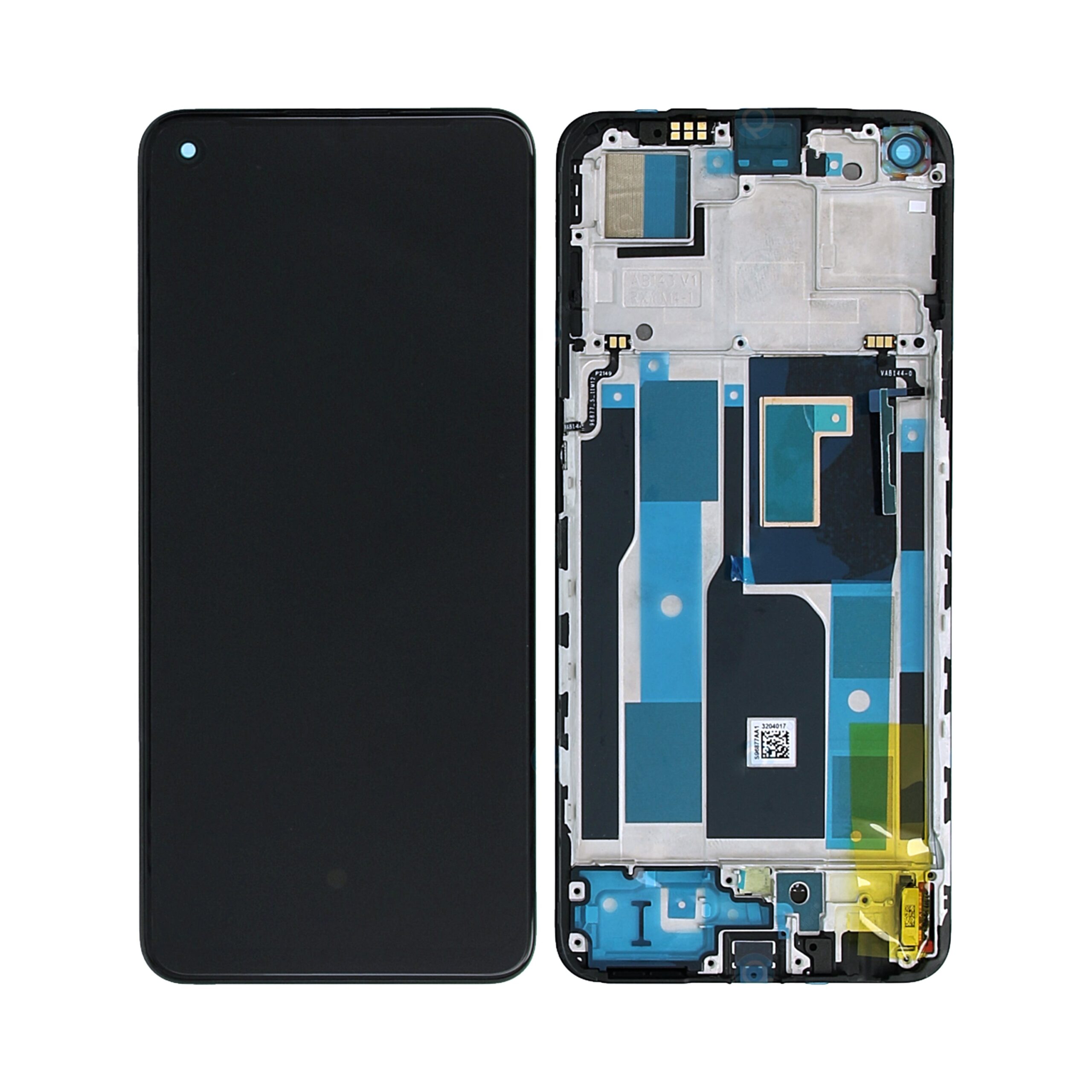 OEM Display für Realme 9 Pro Plus mit Rahmen Schwarz – Bild 4