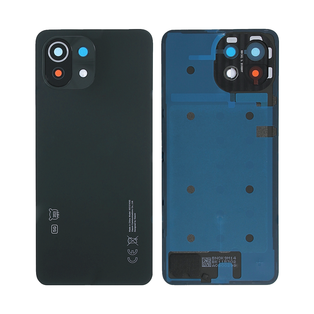 OEM Backcover für Xiaomi Mi 11 Lite 5G mit Kameraglas Farbe wählbar – Bild 4