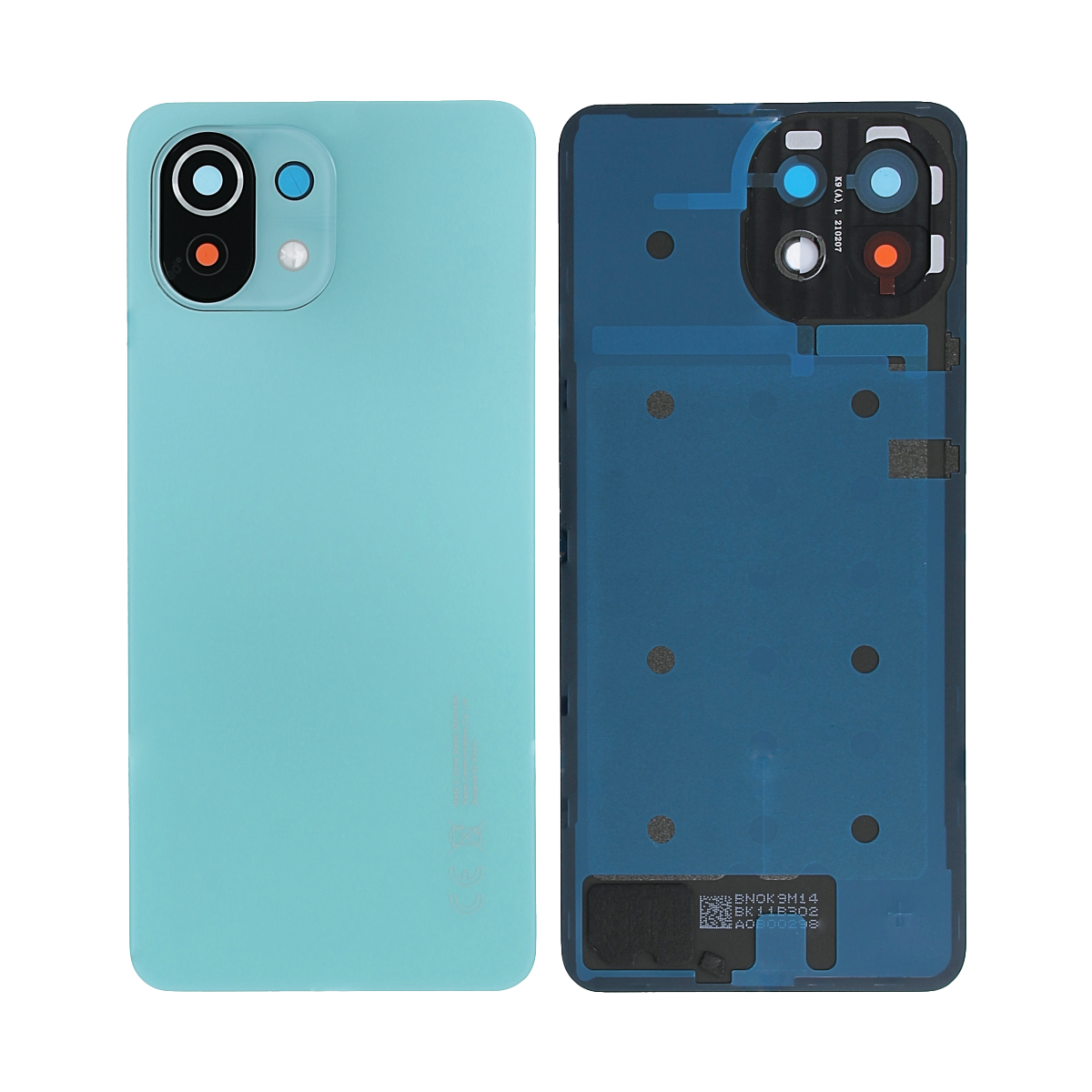 OEM Backcover für Xiaomi Mi 11 Lite 5G mit Kameraglas Farbe wählbar – Bild 10