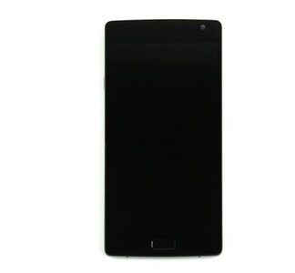 OEM Display für OnePlus Two mit Rahmen Schwarz