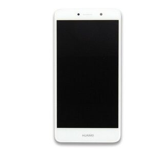 OEM Display für Huawei Y7 mit Rahmen Weiß