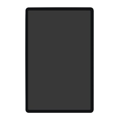 Samsung Tab S7 FE T730/T736 Original aufgearbeitet Display Rahmen Mystic Black