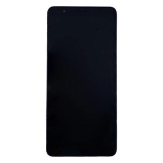 Samsung Original Service Pack Display Galaxy A01 Core A013F mit Rahmen Black