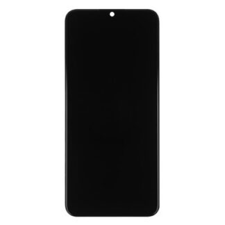 Samsung Original Service Pack Display Galaxy A04e A042F mit Rahmen Black