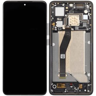 Original OLED Display Xiaomi 14T Pro mit Rahmen Grau - aufgearbeitet
