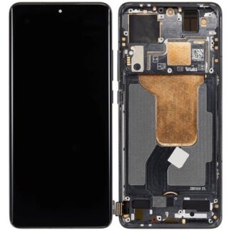 Original OLED Display Xiaomi 12X mit Rahmen Grau - aufgearbeitet