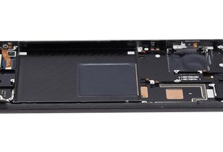 Original OLED Display Xiaomi 12S Ultra mit Rahmen Schwarz - aufgearbeitet