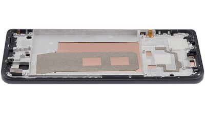 Orig. OLED Display Poco F5 Pro m. Rahmen Schwarz aufgearbeitet