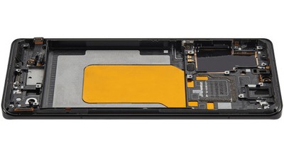 Original OLED Display Xiaomi 13 Pro mit Rahmen Schwarz - aufgearbeitet