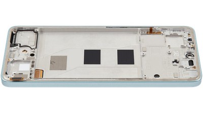 Original OLED Display Xiaomi Poco M7 Pro 5G mit Rahmen Grün - aufgearbeitet