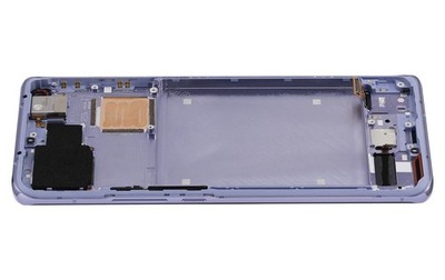 Original OLED Display Xiaomi Mi 11 Pro mit Rahmen Lila - aufgearbeitet
