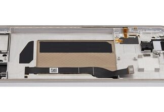 Orig. OLED Display Poco M8 Pro 5G m. Rahmen Silber aufgearbeitet