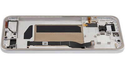 Orig. OLED Display Poco M8 Pro 5G m. Rahmen Silber aufgearbeitet