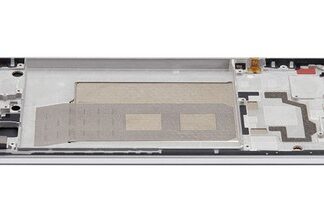 Orig. OLED Display Poco F5 Pro m. Rahmen Weiß aufgearbeitet
