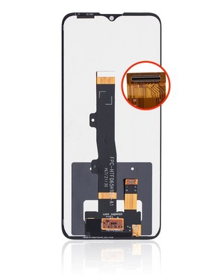 Original LCD Display Motorola Moto E7 Power ohne Rahmen - aufgearbeitet