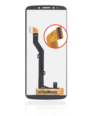 Original LCD Display Motorola Moto G6 Play ohne Rahmen - aufgearbeitet