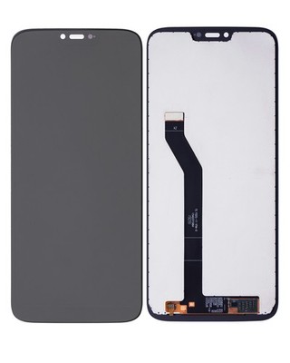 Original LCD Display Motorola Moto G7 Power ohne Rahmen Schwarz - aufgearbeitet