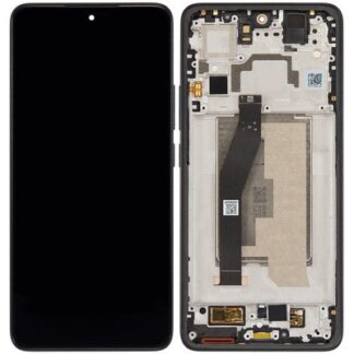 Original OLED Display Xiaomi 14T mit Rahmen Schwarz - aufgearbeitet