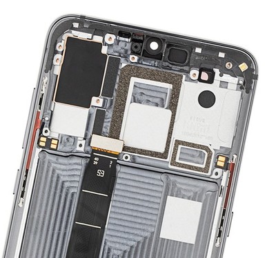 Original OLED Display Xiaomi Mi 9 mit Rahmen Schwarz - aufgearbeitet
