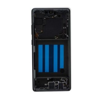 Orig. Display Samsung Galaxy A716V mit Rahmen Prism Cube Black aufgearbeitet