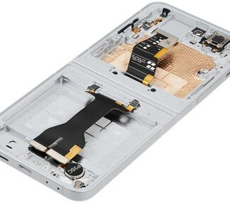 Orig. OLED Display für Samsung Galaxy Z Flip 6 mit Rahmen Weiß - aufgearbeitet