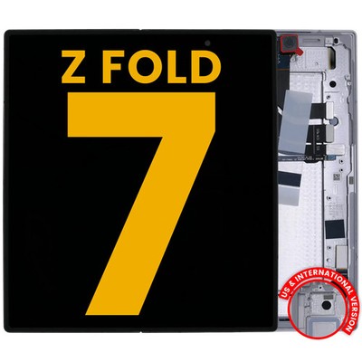 Orig. Display Samsung Galaxy Z Fold 7 5G mit Rahmen Silver Shadow aufgearbeitet