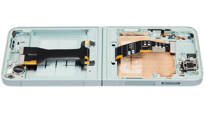 Orig. OLED Display für Samsung Galaxy Z Flip 6 mit Rahmen Mint - aufgearbeitet