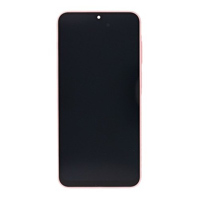Samsung Original Service Pack Display Galaxy A26 A266B mit Rahmen Peach Pink