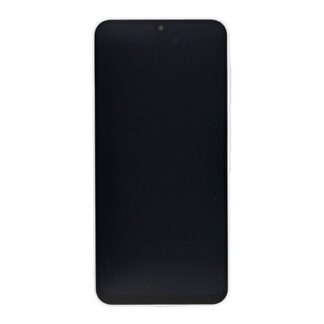 Samsung Galaxy A26 A266B Display und Touchscreen-Digitizer mit Rahmen White Service Pack