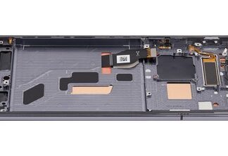 Original OLED Display für Honor Magic 5 Pro mit Rahmen Schwarz - aufgearbeitet