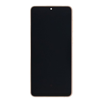 Samsung Galaxy A33 5G A336B Original Service Pack Display Rahmen Awesome Peach
